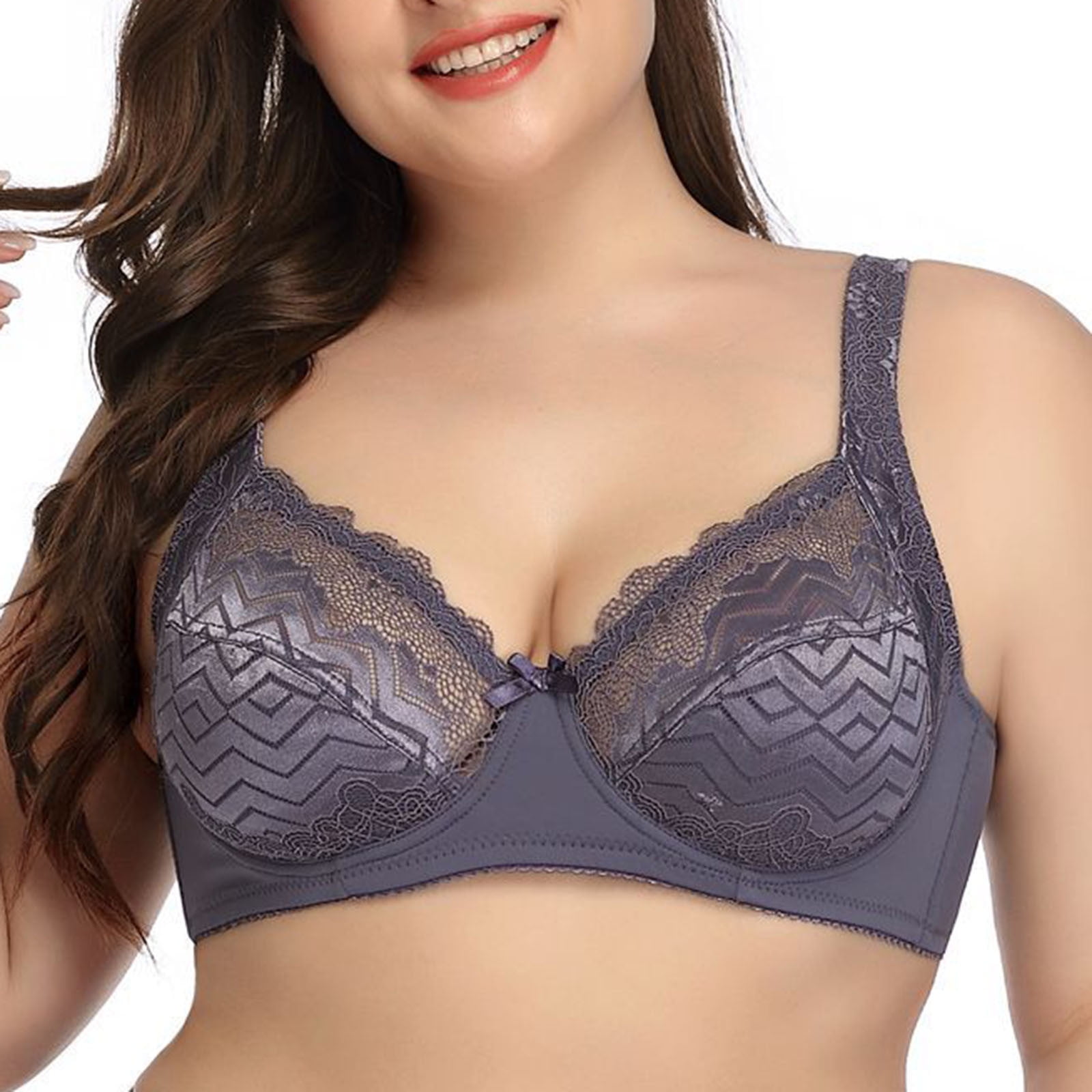 Compression Bras for Women Post Surgery Front Closure, Large Lace Color Bra  Full Cup Sexy Comfort Daily Split Joint Bra, Bra inserts Push Up