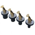 thumbnail image 1 of Compression Drain Plug Brass Screw Type Rubber Seal Yacht Boat Drain Plug for 3/8in 1/2in 5/8in 3/4in Diameter Drains, 1 of 6