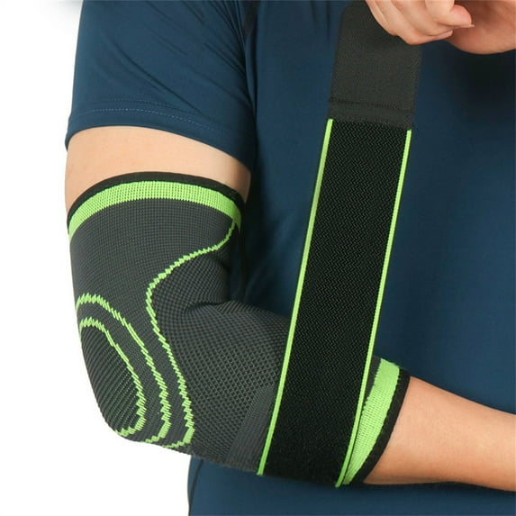 Compression Elbow Sleeve Brace Nylon Material For Sports Joint Support
