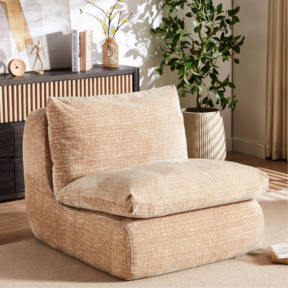 Compression Floor Bean Bag | Ideal for Relaxing in Primary Living Space | Thick and Durable Fabric | Elasticity Recovery in 72 Hours