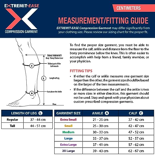 Compression Garment 3050 mmHg Lower Leg Compression Wrap Ideal for