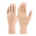 thumbnail image 1 of Compression Half Finger Gloves for Arthritis Wrist Support ，1 Pair ，Wrist 5.51-8.47in, 1 of 7