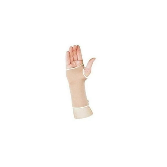 MedicalMartByMail Compression Hand and Wrist Support Brace, Beige, 1 Count