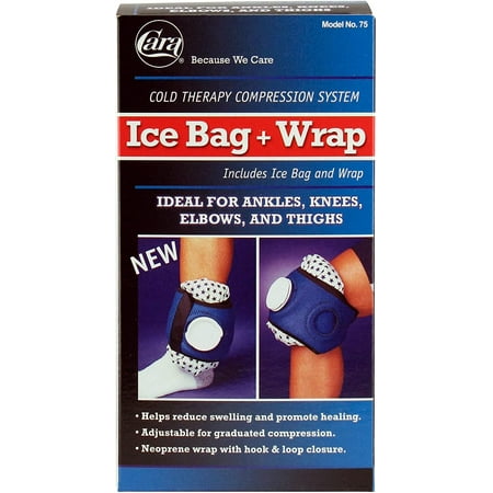 Compression Ice Bag With Wrap Strap - 1 Ea, 3 Pack
