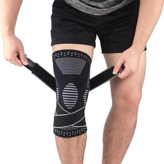 Compression Knee Brace Sleeve Adjustable Kneepads Knee Protectors Knee Wrap