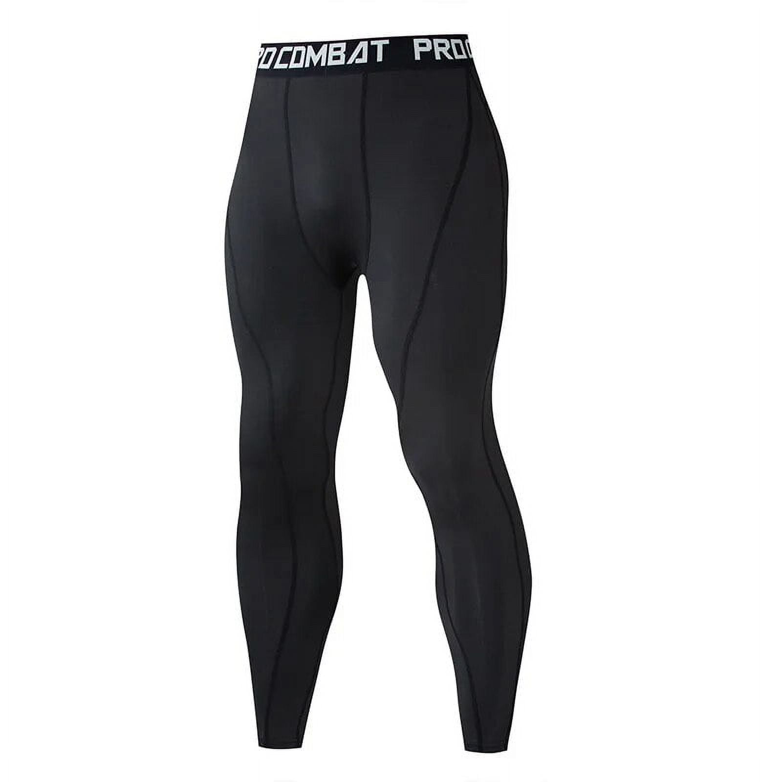 Compression Leggings Men Black Gym Tights Running Leggins Sport Workout