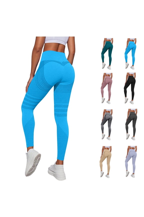 Compression Leggings Women, Anti Cellulite Tummy Control Sculpting Leggings High Waist Seamless Sports Yoga Pants Workout Leggings