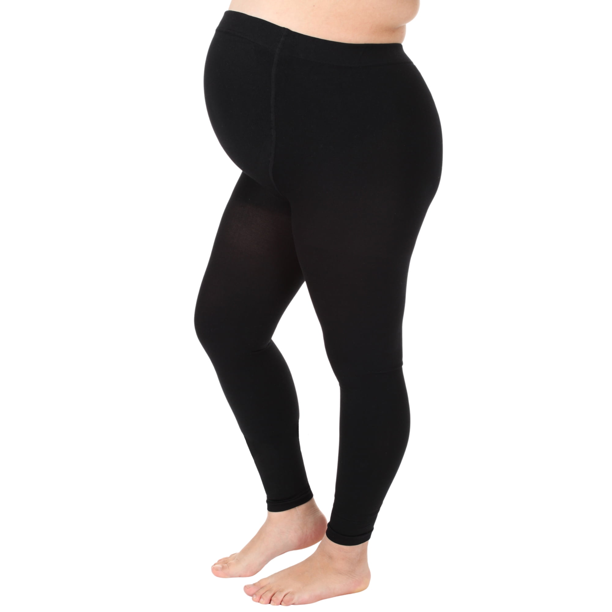 4XL Extra Wide Compression Leggings for Women 20-30mmHg - Navy, 4X-Large 