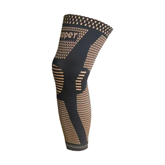 Compression Long Sleeve Support Leg Knee Pad Brace Arthritis Pattela E3E2 D