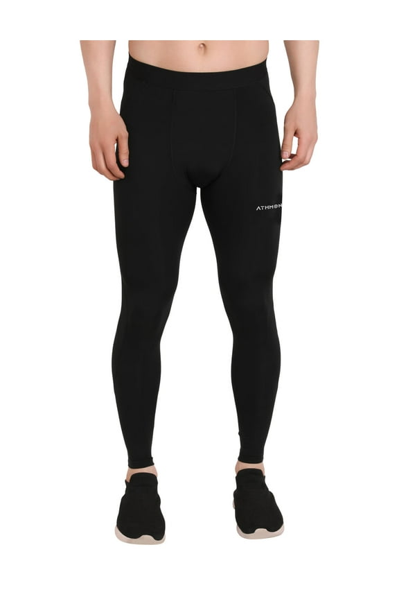 Compression Nylon Lycra Lower Leggings Tights Yoga Pants for Men