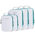 thumbnail image 1 of Compression Packing Cube Set for Carryon Luggage, Travel Packing Organizers with Laundry Bag for Backpack, 1 of 6
