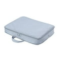 thumbnail image 1 of Compression Packing Cubes Expandable Luggage Organizer Bags for Travel Suitcase Backpack Closet Storage(Blue,10x31x40cm), 1 of 3