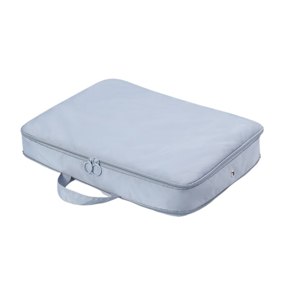 Compression Packing Cubes Expandable Luggage Organizer Bags for Travel Suitcase Backpack Closet Storage(Blue,10x31x40cm)