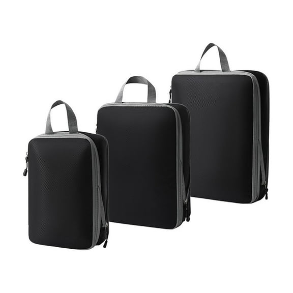 Compression Packing Cubes For Travel, Travel Bags Luggage Organizers Travel Compression Cubes For Suitcases Double Capacity Design For Travel
