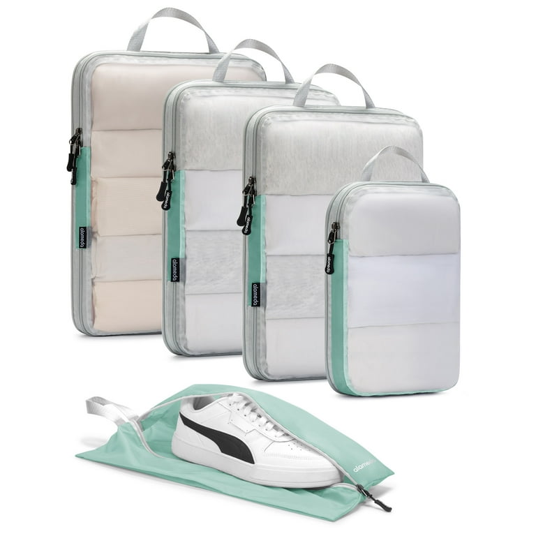 Compression Packing Cubes Travel See Through Mesh Packing Cubes