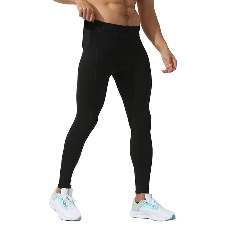 Compression Pants Men Cycling Pants for Men Compression Tights Men Running Accessories for Men Running Tights Workout Leggings Mens Leggings for Sports Walmart