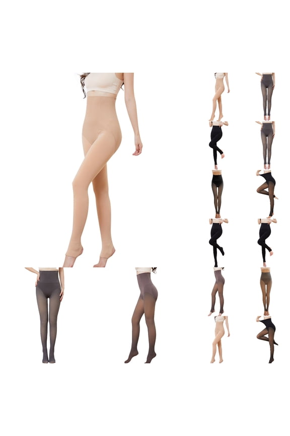 Compression Pantyhose Stockings for Women Tummy Control Medical Graduated Support Opaque Closed Toe Hose Tights B One Size