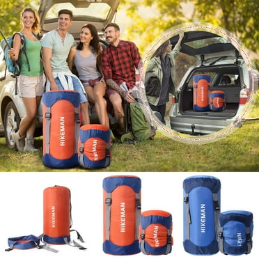 Compression Sack for Sleeping Bag, 35L Sleeping Bag Compression Sack , Water Resistant Compression Stuff Sack Lightweight Nylon Compression Sack-Space Saving Gear for Camping, Hiking