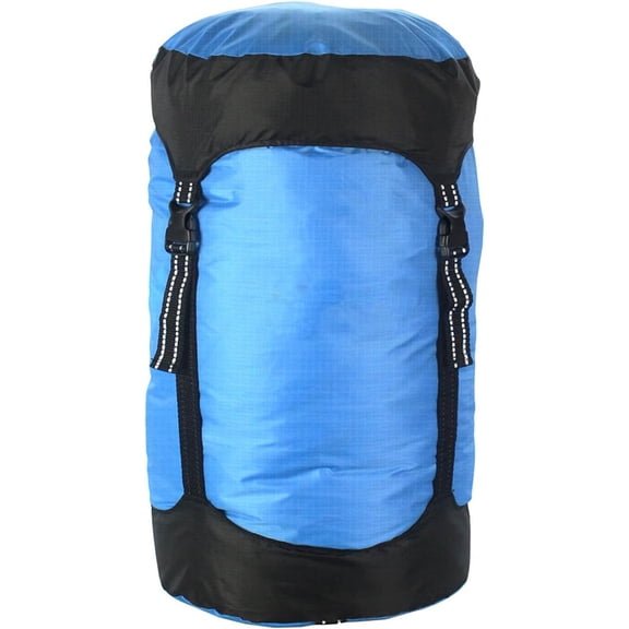 Compression Sack, Water-Resistant & Ultralight Sleeping Bag Stuff Sack for Camping, Hiking