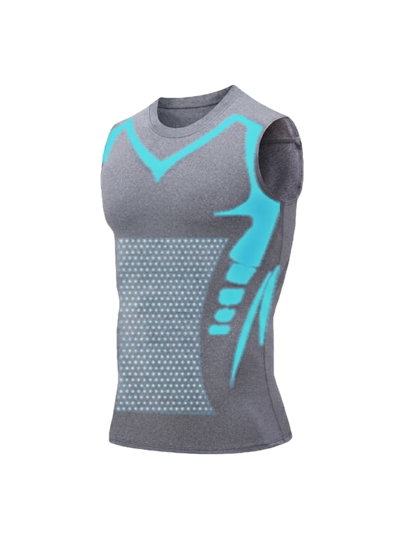 Compression Shaping Shirt Tank for Men, Boost Confidence, Energy & Strength for Gym, Workout, Daily Wear