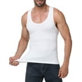 thumbnail image 1 of Compression Shirt Men Slimming Undershirt Body Shaper Vest, Gynecomastia Compression Tank Top, Shapewear Tummy Control, 1 of 7