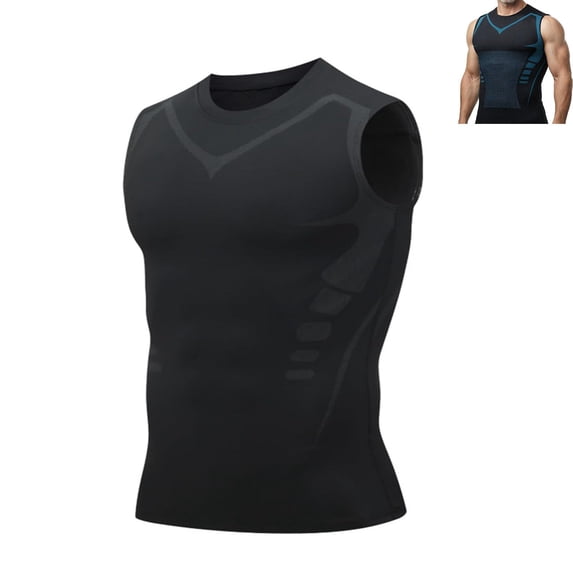 Compression Shirt for Men – Men’s Waist‑Shaping Vest, Compression Tank Top for Working Out, Running & Daily Wear