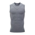 thumbnail image 1 of Compression Shirts for Men, Men Slimming Body Shaper Ionic Vest, Guys Men Chest Gynecomastia Compression Top for Men, Sports Fitness Shaping Tank Top, Show Perfect Figure, 1 of 8