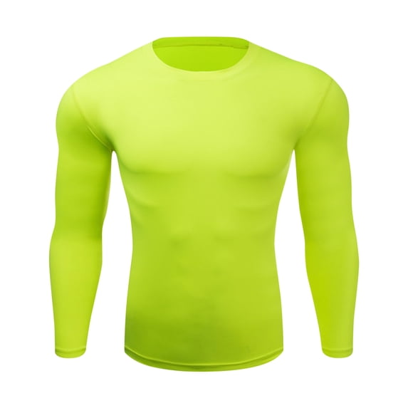 Compression Shirts for Men Long Sleeve Workout Base Layer Quick Dry Basketball Tee Tops Running Undershirts
