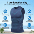 thumbnail image 1 of Compression Shirts for Men Slimming Undershirt - Compression Tank Top Under Shirts for Work Daily Wear Body Shaper, 1 of 7