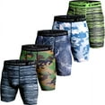 thumbnail image 1 of Compression Shorts Men 3D Print Camouflage Bodybuilding Tights Short Men Gyms Shorts Male Muscle Sport Elastic Running Shorts, 1 of 6