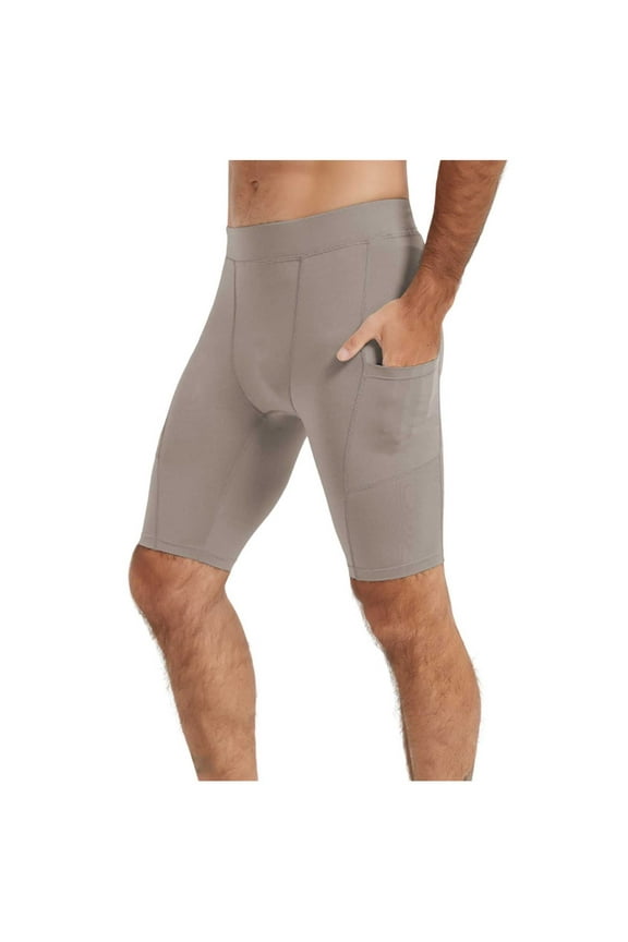 Compression Shorts Men, Stretch Running Shorts Athletic Workout Sport Performance Baselayer Underwear