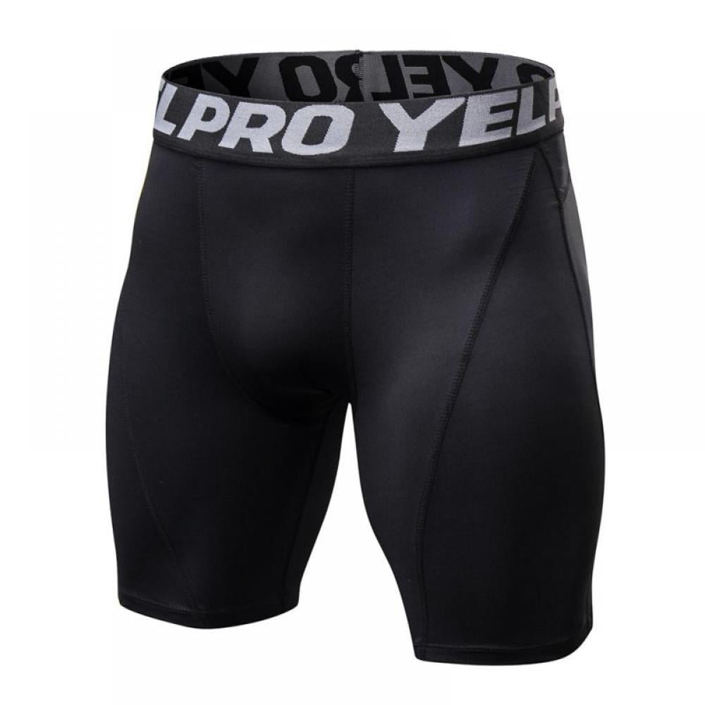 Compression Shorts for Men,Mens Underwear Spandex Shorts Workout ...