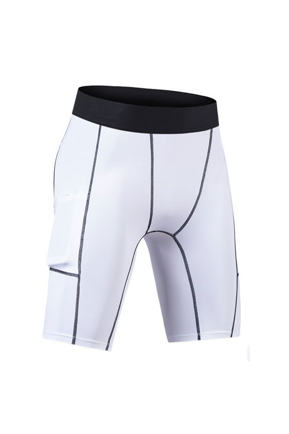 Compression Shorts for Men Spandex Running Tights Cool Dry Short Running Training Tight Athletic Shorts