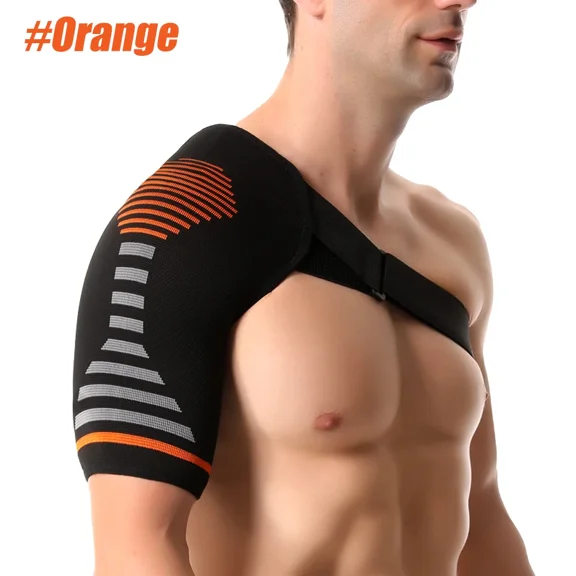 Compression Shoulder Brace with PowerKnit Compression Technology | Shoulder Orthopedic Brace for Men & Women | Torn Rotator Cuff