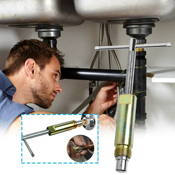 Compression Sleeve Puller 1PC,8.07x4.92x0.79in,Ferrule Removal Tool for Copper Water Fittings, Effortless Leak Repair, Angle Stop Valve Replacement