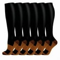thumbnail image 1 of Compression Sock Combo Set: Sports Thigh-Highs, Yoga Socks, Compression Socks, and Calf Sleeves, 1 of 5