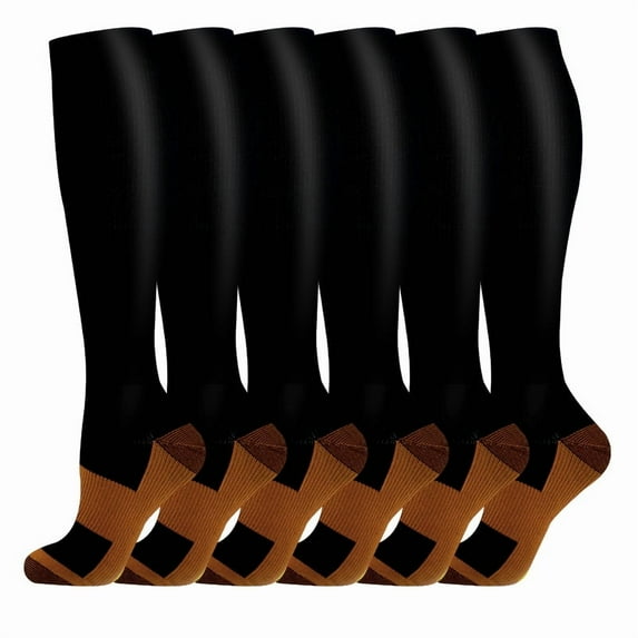Compression Sock Combo Set: Sports Thigh-Highs, Yoga Socks, Compression Socks, and Calf Sleeves