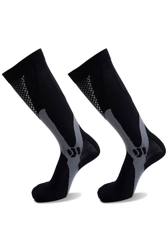 Compression Socks- 3 Pairs of Socks for Men and Women Running Support Socks,Running, Nurses, Shin Splints, Flight, Travel