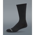 thumbnail image 1 of Compression Socks - Crew-Black, Large by SmoothToe, 1 of 6