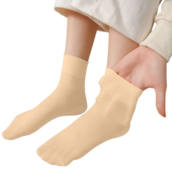 Compression Socks For Women Absorption Anti Slip Mid Tube Wide Neck Socks Ankle Socks