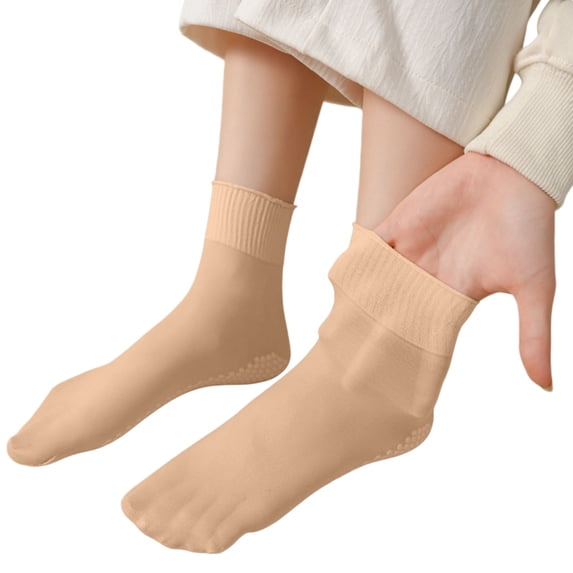 Compression Socks For Women Absorption Anti Slip Mid Tube Wide Neck Socks Ankle Socks