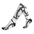 thumbnail image 1 of Compression Socks For Women And Men - Bike Chains Pattern Antique Compression Socks Circulation For Workout, 1 of 2