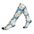 thumbnail image 1 of Compression Socks For Women And Men - Bohemian Funny Cute Poodle Dog Compression Socks Circulation For Workout, 1 of 2