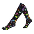thumbnail image 1 of Compression Socks For Women And Men - Bright Dots Print Compression Socks Circulation For Workout, 1 of 2