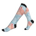 thumbnail image 1 of Compression Socks For Women And Men - Cartoon Cute Salamander Blue Compression Socks Circulation For Workout, 1 of 2