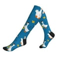 thumbnail image 1 of Compression Socks For Women And Men - Cartoon Goose Compression Socks Circulation For Workout, 1 of 2