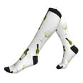 thumbnail image 1 of Compression Socks For Women And Men - Champagne Bottle And Glasses Compression Socks Circulation For Workout, 1 of 2