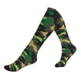thumbnail image 1 of Compression Socks For Women And Men - Classic Camo Green Compression Socks Circulation For Workout, 1 of 2