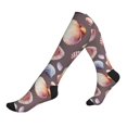 thumbnail image 1 of Compression Socks For Women And Men - Conch Starfish Shell Compression Socks Circulation For Workout, 1 of 2