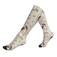 thumbnail image 1 of Compression Socks For Women And Men - Cute Koala Off White Compression Socks Circulation For Workout, 1 of 2